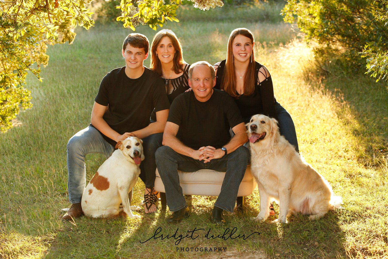 Candid family moment photographed outdoors on location in Austin, Texas (horizontal frame 14, variation 2)