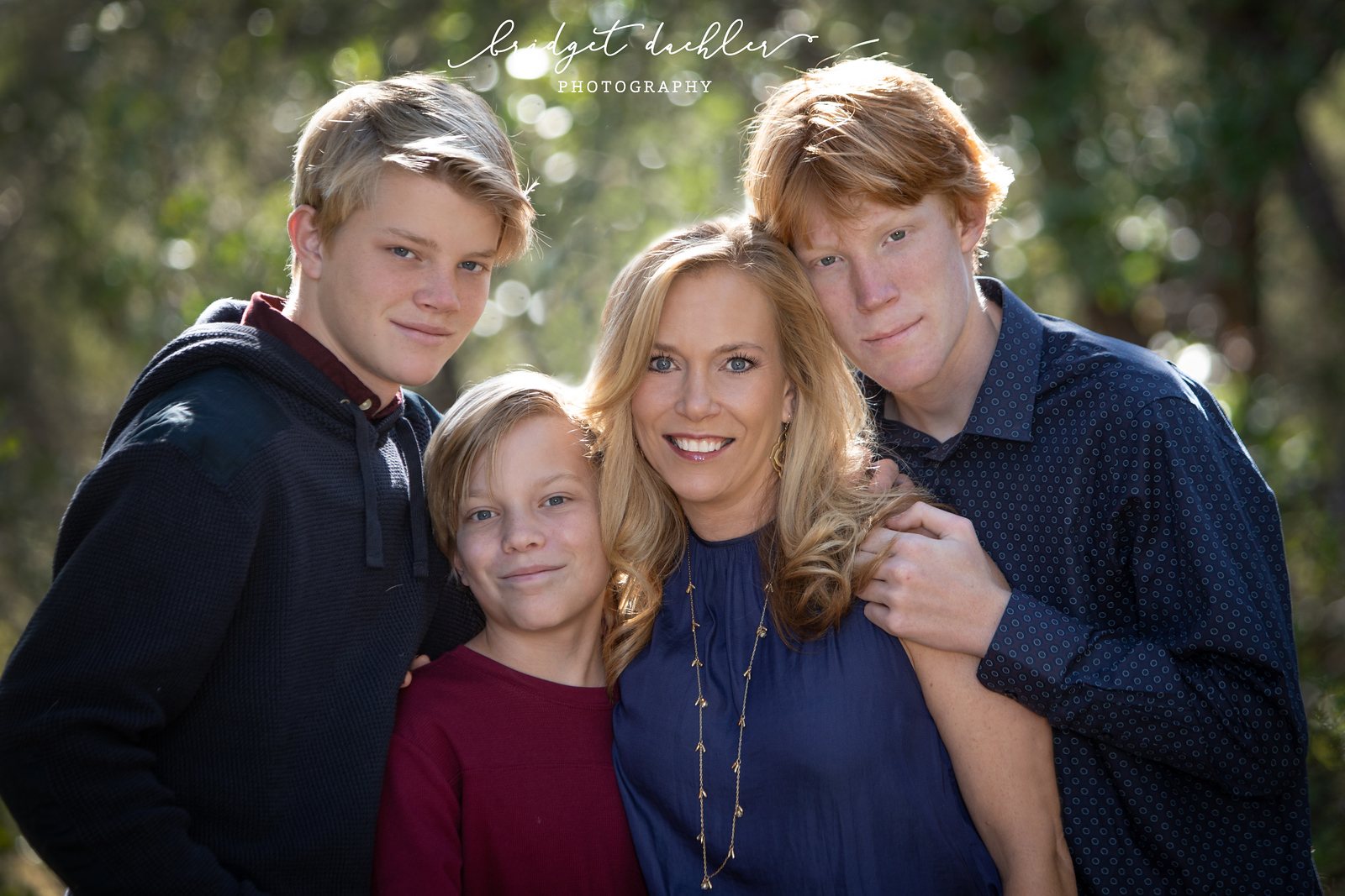 Candid family moment photographed outdoors on location in Austin, Texas (horizontal frame 4)