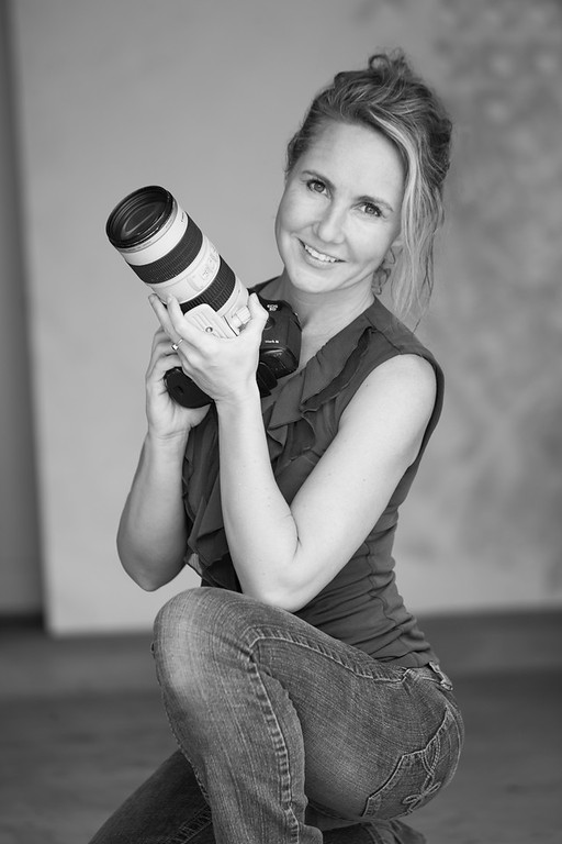 Bridget Daehler with her Canon 5D