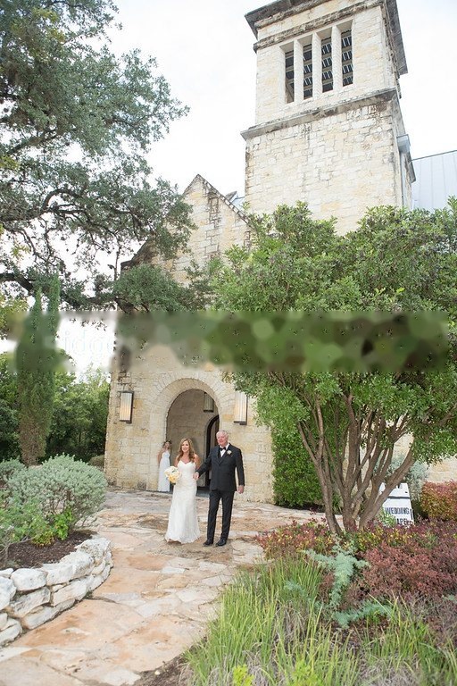 Couple portrait at golden hour on a wedding day in Austin, Texas (vertical frame 34, variation 9)