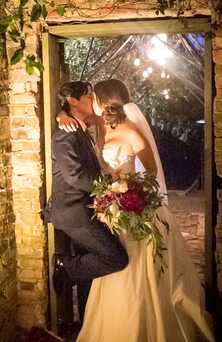 Reception detail photograph from an Austin-area wedding (vertical frame 12, variation 3)