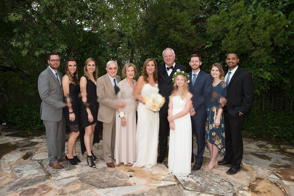 Wedding photograph from a Texas Hill Country celebration near Austin (horizontal frame 41, variation 11)