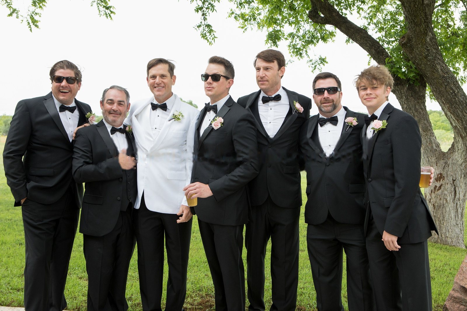Wedding ceremony moment photographed in natural light near Austin (horizontal frame 27, variation 7)