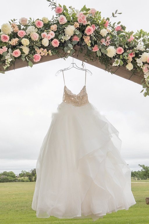 Wedding ceremony moment photographed in natural light near Austin (vertical frame 43, variation 11)