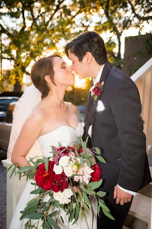 Wedding ceremony moment photographed in natural light near Austin (vertical frame 47, variation 12)