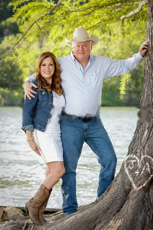 Wedding photograph from a Texas Hill Country celebration near Austin (vertical frame 49, variation 13)